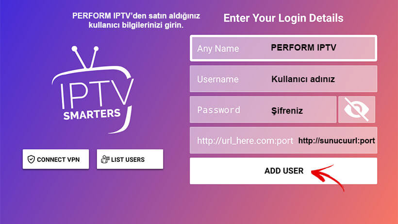 IPTV Smarters Kurulumu 2